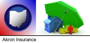 Akron, Ohio - types of insurance