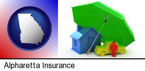 Alpharetta, Georgia - types of insurance