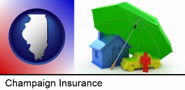 types of insurance in Champaign, IL
