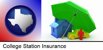 types of insurance in College Station, TX