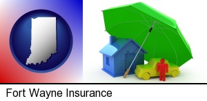 Fort Wayne, Indiana - types of insurance