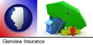Glenview, Illinois - types of insurance