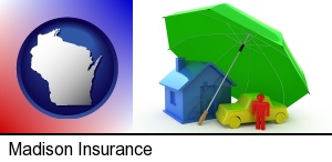 Madison, Wisconsin - types of insurance