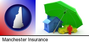 Manchester, New Hampshire - types of insurance