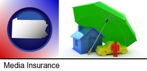 Media, Pennsylvania - types of insurance