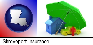 Shreveport, Louisiana - types of insurance