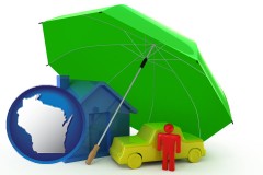 types of insurance - with WI icon