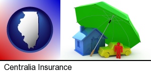 types of insurance in Centralia, IL