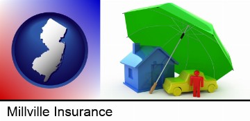 types of insurance in Millville, NJ